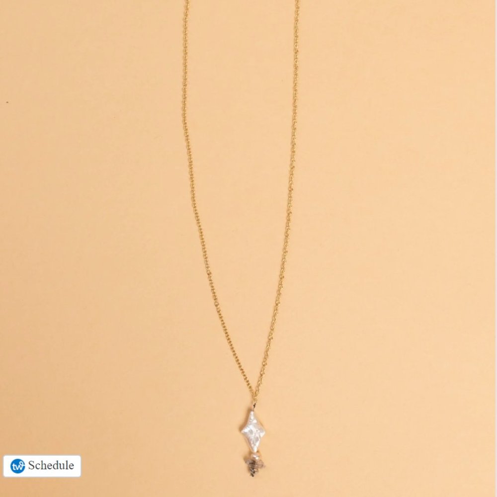 NEW Soul Studio Austin - Pearl Drop Necklace